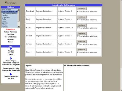 Módulo de búsqueda