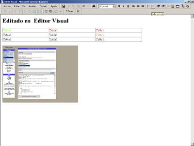Editor Visual